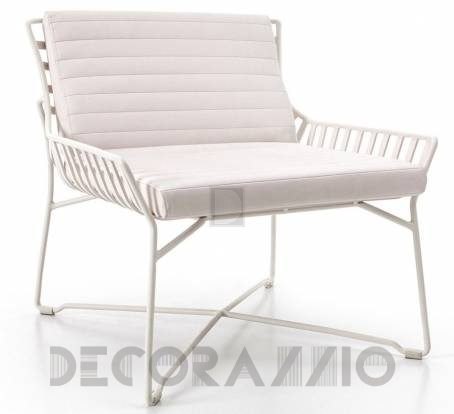 Кресло Roberti Rattan Hamptons Graphics - 9733 white