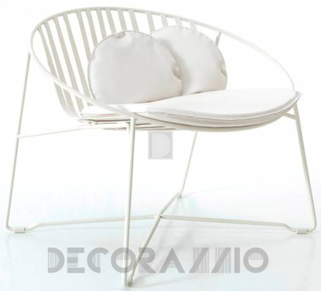 Кресло Roberti Rattan Hamptons Graphics - 9755 white