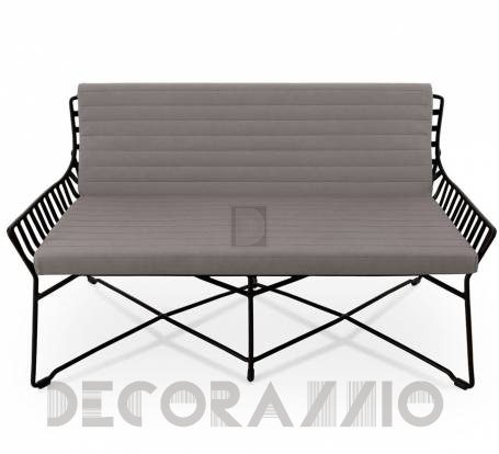 Диван Roberti Rattan Hamptons Graphics - 9734 coffee