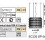 Светильник  потолочный подвесной (Люстра) Vistosi Ecos - ecos-sp-90