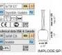Светильник  потолочный подвесной (Люстра) Vistosi Implode - implode-sp-50