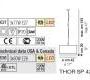 Светильник  потолочный подвесной (Люстра) Vistosi Thor - thor-sp-42