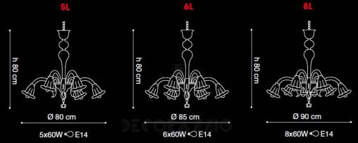 Светильник  потолочный подвесной (Люстра) Light4 Florian - florian 6L