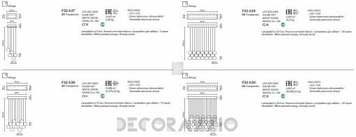 Светильник  потолочный подвесной (Люстра) Fabbian Multispot - F32 A30 00