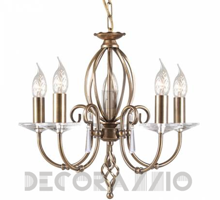 Светильник  потолочный подвесной (Люстра) Elstead Lighting Aegean - AG5 AGED BRASS