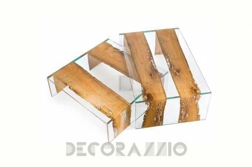 Кофейный, журнальный столик VG New Trend Glass And Wood - 7511779.00