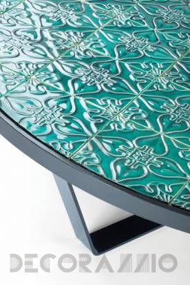 Кофейный, журнальный столик Mambo Unlimited Ideas Caldas - caldas-round-center-table-jade