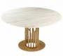 Обеденный стол Mambo Unlimited Ideas Bara - bara-dinner-table-120-gold