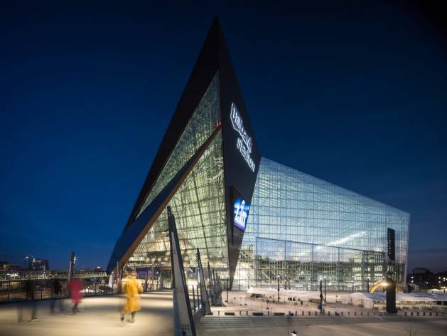 US Bank Stadium. Проект HKS и Vikings Stadium Consortium в Миннеаполисе