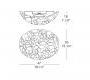 Светильник  потолочный накладной (Светильник потолочный) Leucos Murrine - 0000001