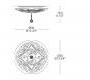 Светильник  потолочный накладной (Светильник потолочный) Leucos Charme - 0000451