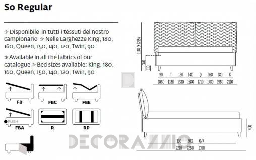 Кровать односпальная Noctis So - XLT2509H27TR