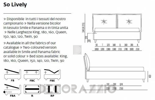 Кровать односпальная Noctis So - LT2510H27SR