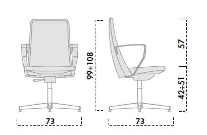 Кресло Forsit by LAS YON - yon-meeting-chair-bfc