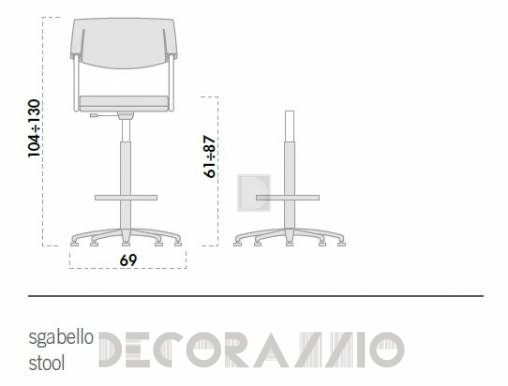 Кресло Forsit by LAS Hello - hello-stool