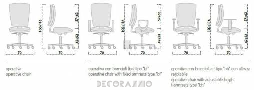 Кресло Forsit by LAS Athena - athena-operative-bf