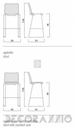 Стул барный Forsit by LAS F02 - f02-stool