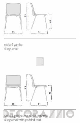 Стул Forsit by LAS F02 - f02-4-legs-chair