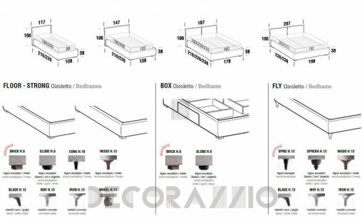 Кровать двуспальная Le Comfort Allen - allen_bed