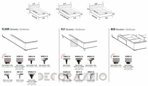 Кровать двуспальная Le Comfort Caravaggio - caravaggio_bed