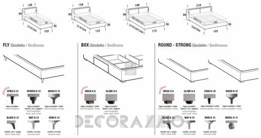 Кровать двуспальная Le Comfort Cortina - cortina_bed