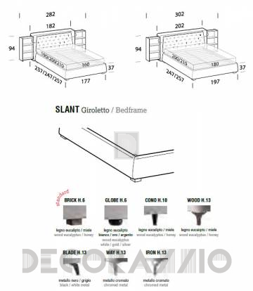 Кровать двуспальная Le Comfort Donovan - donovan_bed