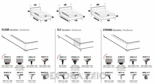 Кровать двуспальная Le Comfort Gaucho - gaucho_bed