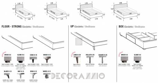 Кровать двуспальная Le Comfort Phil - phil_bed