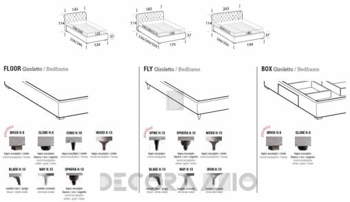 Кровать двуспальная Le Comfort Raffaello - raffaello_bed