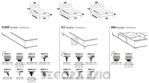 Кровать двуспальная Le Comfort Renoir - renoir_bed