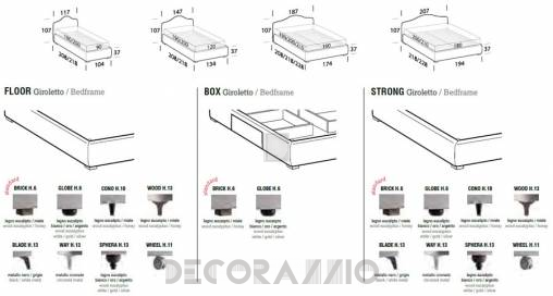 Кровать двуспальная Le Comfort Rosa - rosa_bed