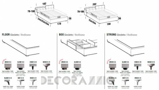 Кровать двуспальная Le Comfort Tower - tower_bed