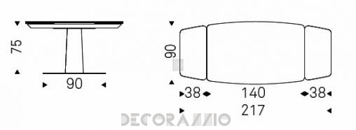 Обеденный стол Cattelan Italia Linus - cattelan-linus-wood-drive-140