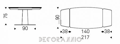 Обеденный стол Cattelan Italia Linus - cattelan-linus-keramik-drive-140