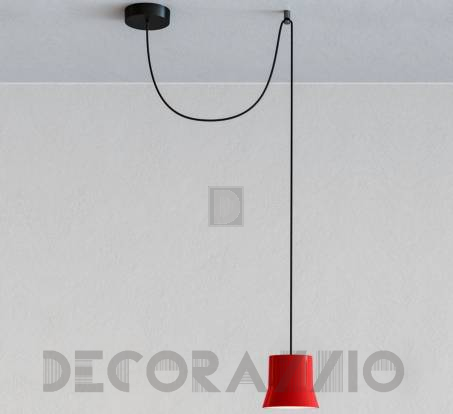 Светильник  потолочный подвесной (Люстра) Artemide Gio light - gio-light-decentrata-red