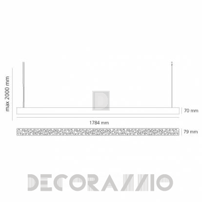 Светильник  потолочный подвесной (Люстра) Artemide Calipso - 0224010A