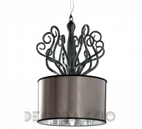 Светильник  потолочный подвесной (Люстра) Euroluce Yncanto - yncanto-S-curl-shade-fume