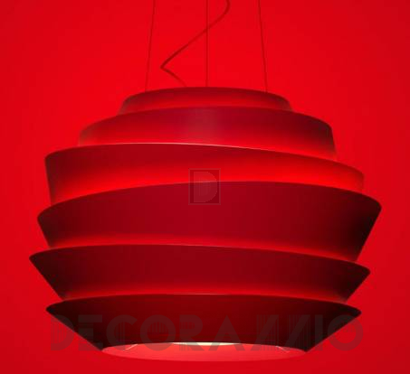 Светильник  потолочный подвесной (Люстра) Foscarini Le Soleil - le-soleil-suspension-red