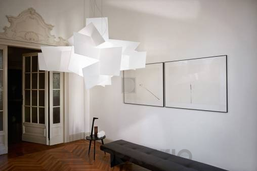 Светильник  потолочный подвесной (Люстра) Foscarini Big Bang - big-bang-xl-suspension-white