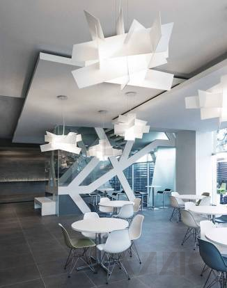 Светильник  потолочный подвесной (Люстра) Foscarini Big Bang - big-bang-xl-suspension-white