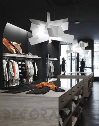 Светильник  потолочный подвесной (Люстра) Foscarini Big Bang - big-bang-xl-suspension-white