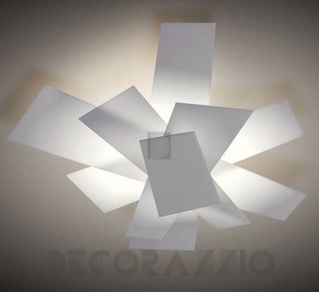 Светильник  потолочный/настенный накладной (Светильник) Foscarini Big Bang - big-bang-wall-ceiling-white