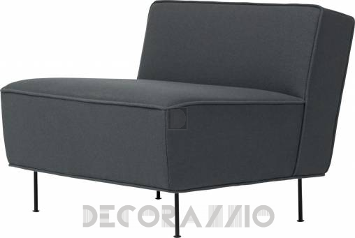 Кресло Gubi Modern Line collection - LoungeChair_Black