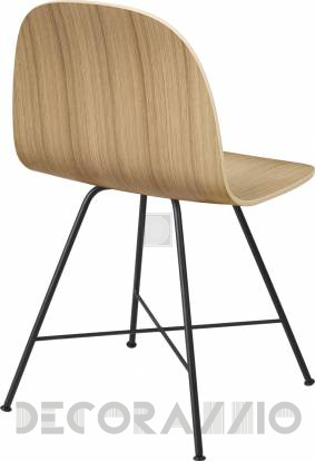 Стул Gubi 2D Dining Chair - Black_Oak