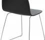 Стул Gubi 2D Dining Chair - BlackStainedBirch_GabrielStepMelange