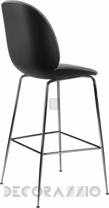 Стул барный Gubi Beetle Counter Chair - 75_Black_Backhausen-Korb