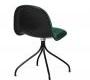 Кресло офисное Gubi 3D Meeting Chair - 3D_Swivel_Hirek_Black_Green