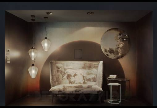 Светильник  потолочный подвесной (Люстра) Diesel Living with Foscarini Metal Glass - LI2271 25 E halo