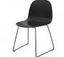 Стул Gubi 2D Dining Chair - Sledgebase_Black_BlackStainedBeech