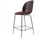 Стул барный Gubi Beetle Counter Chair - 65_BlackChrome_DarkPink_Steelcut